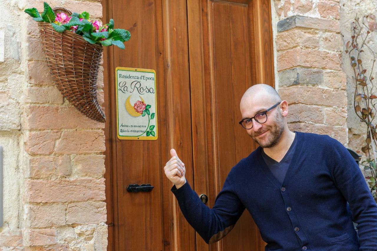 Residenza D'Epoca La Rosa Apartman Pienza Kültér fotó