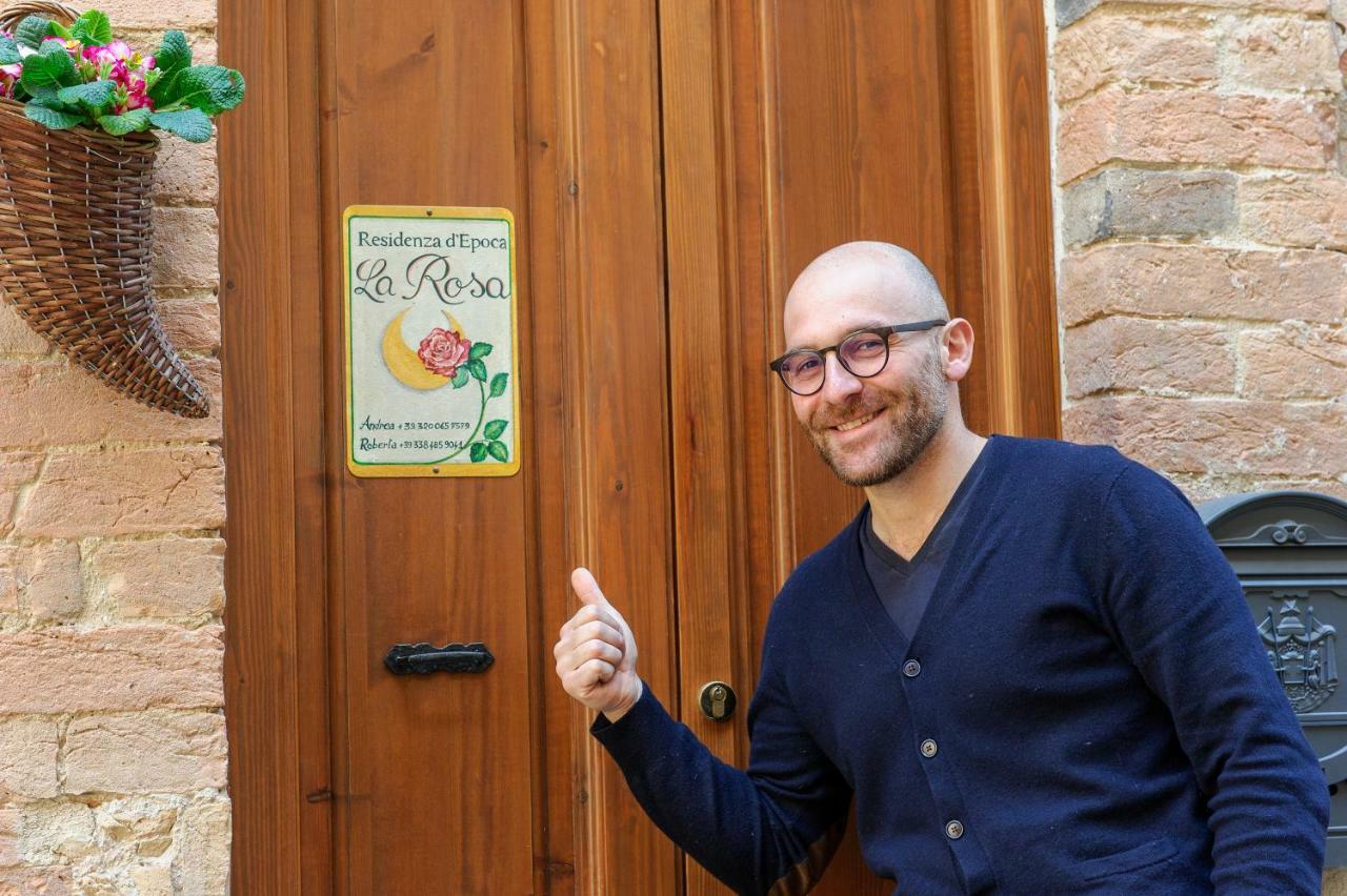 Residenza D'Epoca La Rosa Apartman Pienza Kültér fotó